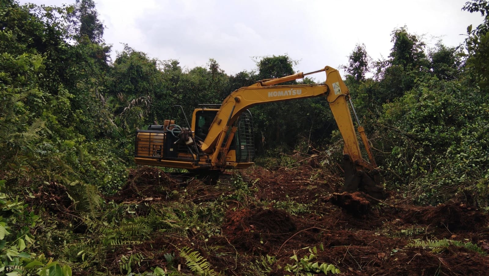 Perkuat Pengendalian Karhutla di Muba, PT RHM Bangun Sekat Bakar 890 Meter