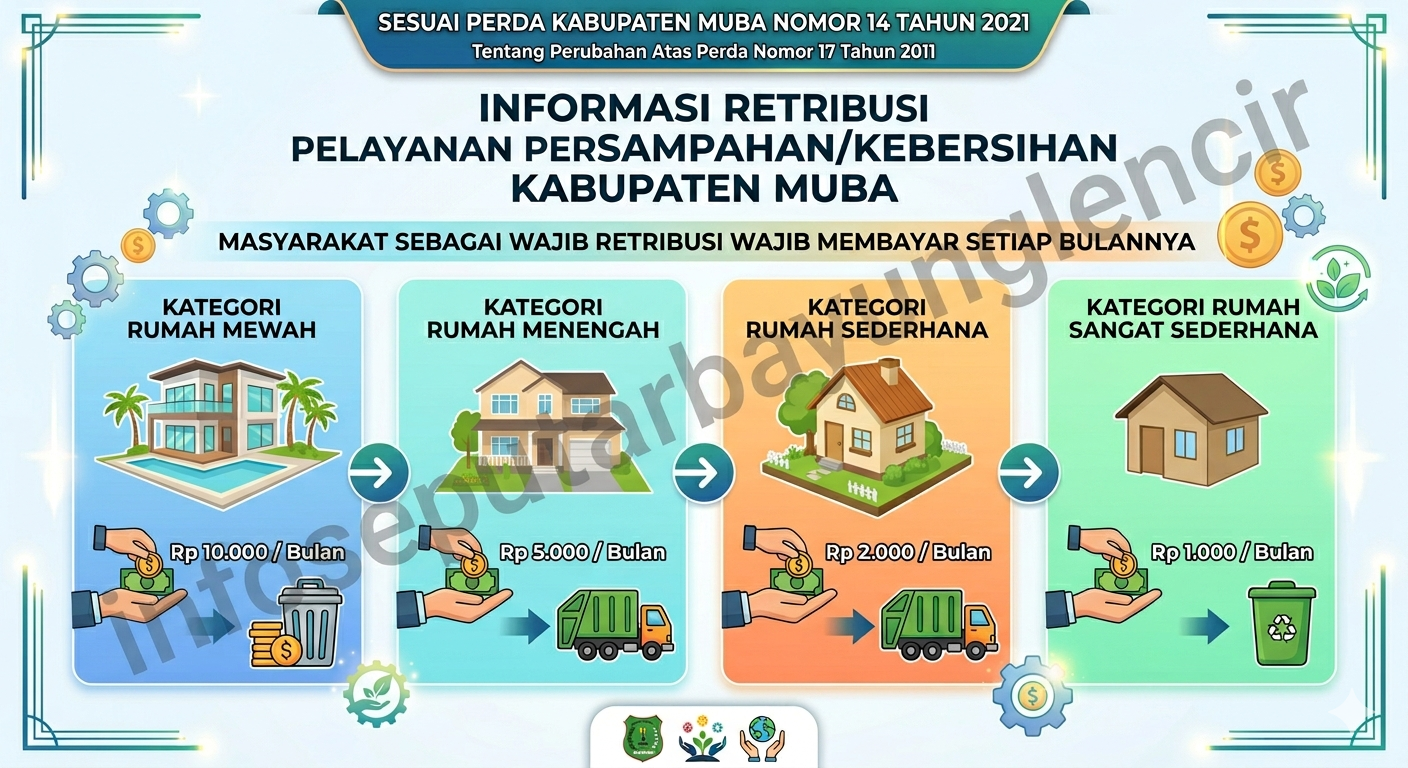 Retribusi Sampah Rumah Sederhana Hanya Rp2.000, Warga Bayung Lencir Jangan Mau Ditipu Oknum