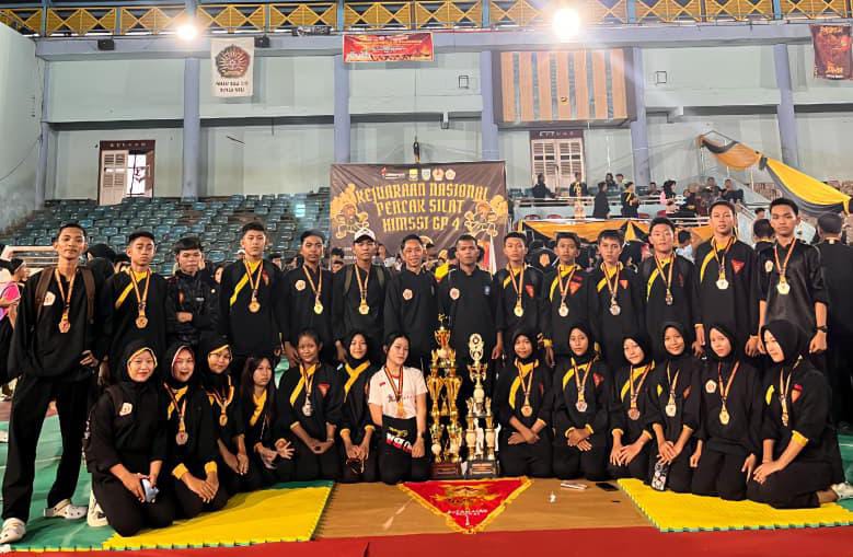 Pelajar Bayung Lencir Bersinar, Muba Juara Umum Kejurnas Pencak Silat Himssi GP IV Piala Gubernur Jambi 2026
