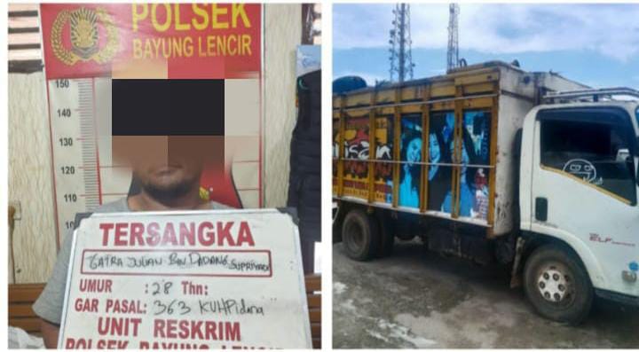 Polsek Bayung Lencir Tangkap Pelaku Illegal Tapping Minyak Pertamina, Satu Senjata Api Rakitan Disita