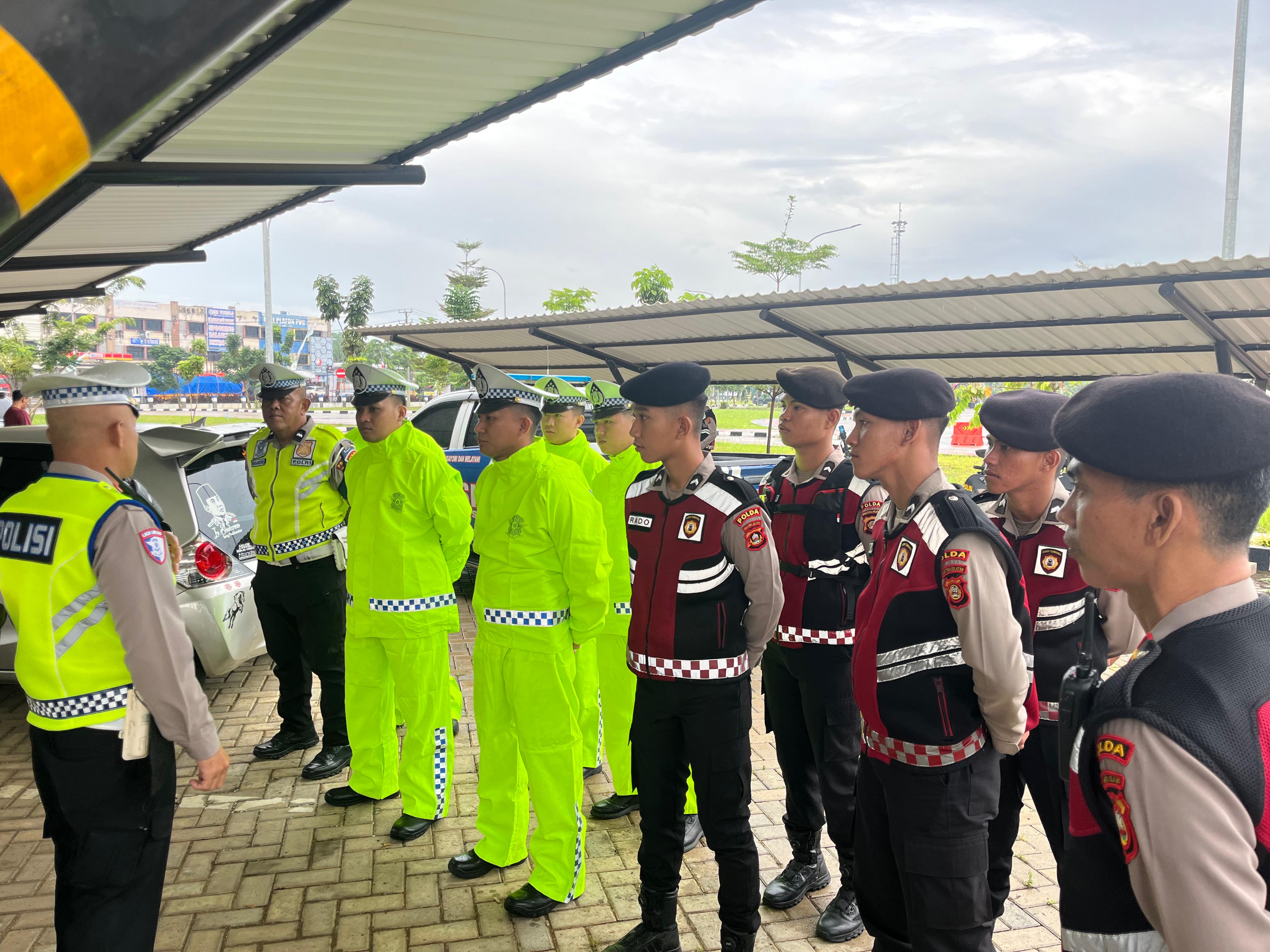 Hari Kedua Ops Ketupat Musi 2026: Polda Sumsel Kantong Truk di Perbatasan Jambi, Jalur Mudik Lancar